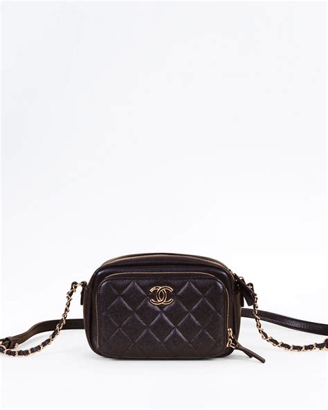 chanel caviar quilted business affinity camera case bag